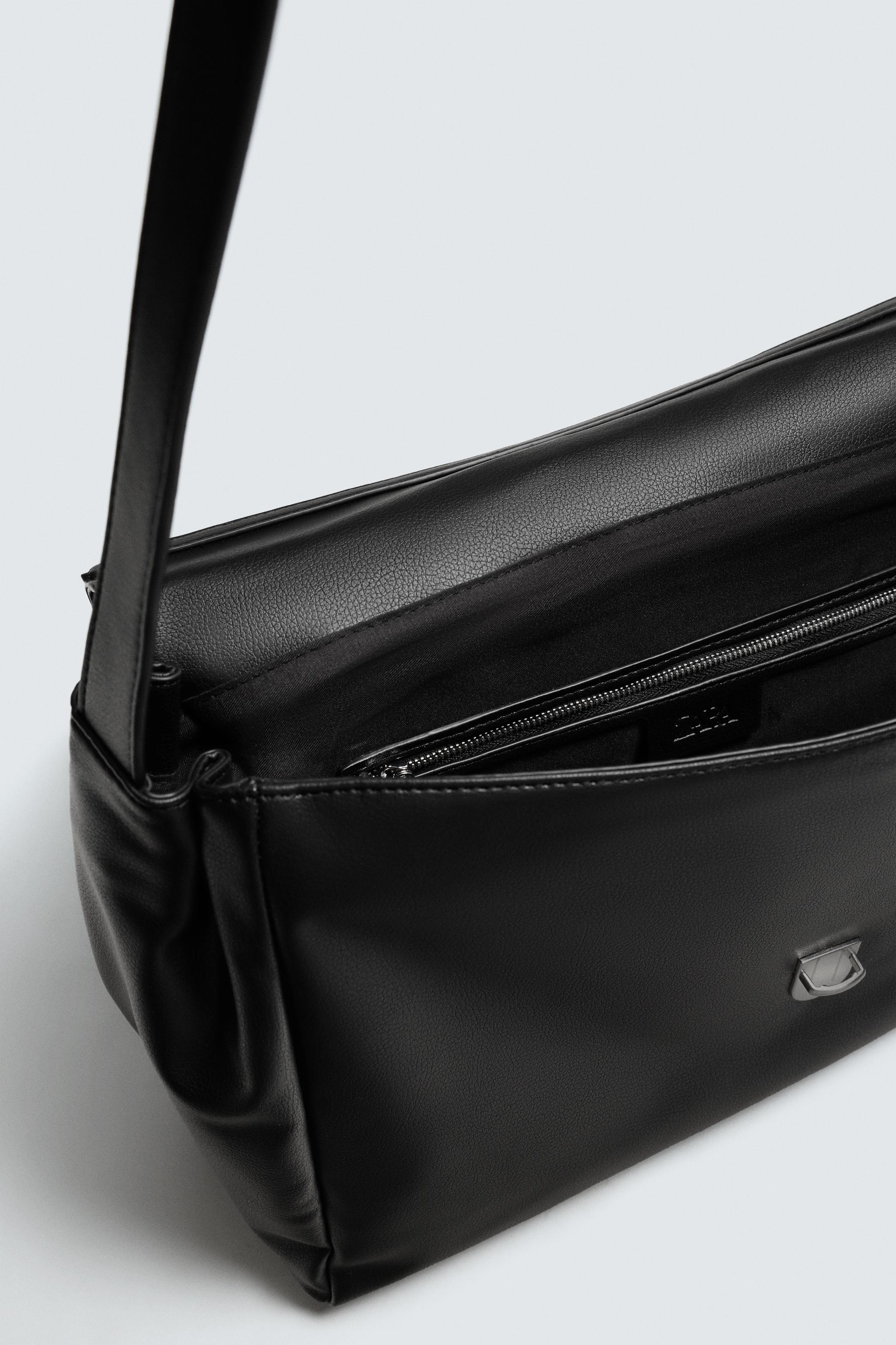 PLAIN SHOULDER BAG